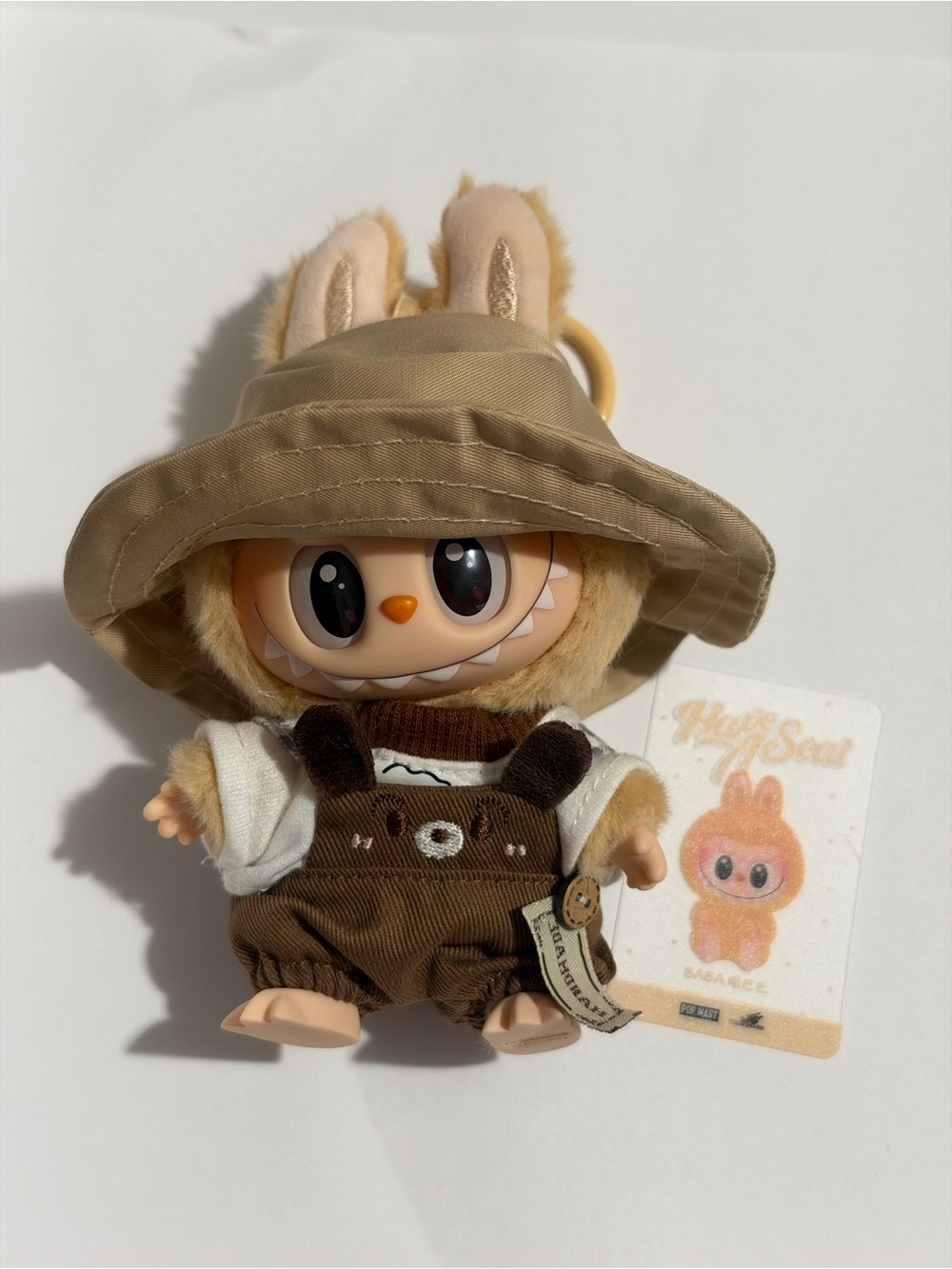 Popmart Have A Seat “ Baba “ Plush Keychain